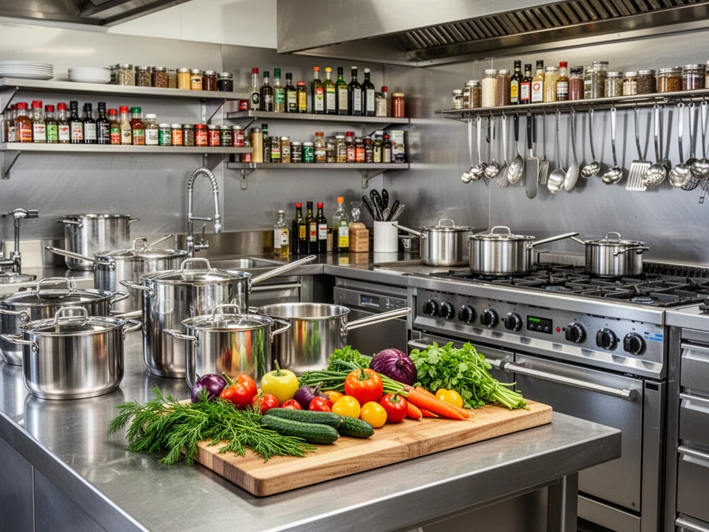 Profesjonalna kuchnia gastronomiczna - jak dobrać wyposażenie do rodzaju działalności?